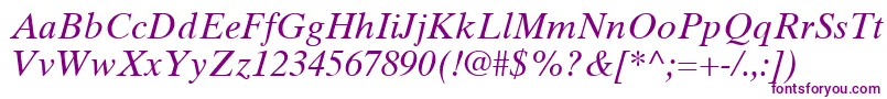 TimesTenLtItalic Font – Purple Fonts