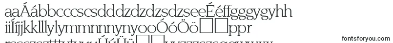 NoveltyRegularDb-Schriftart – ungarische Schriften