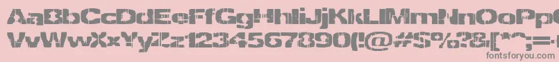 More about Decrepit Font Decrepit Font – Gray Fonts on Pink Background