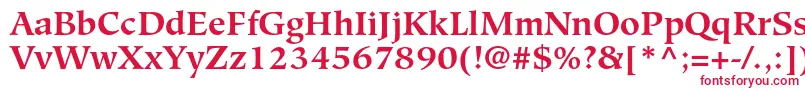 HiroshigestdBold Font – Red Fonts