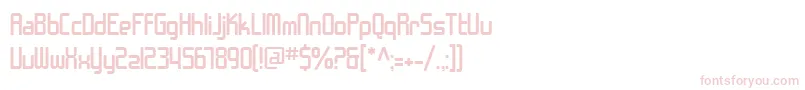 SfChromeFenders Font – Pink Fonts on White Background