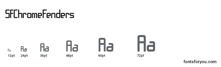 SfChromeFenders Font Sizes