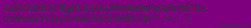 CentrumMediumRegular Font – Black Fonts on Purple Background