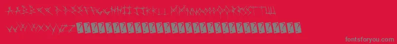 Подробнее о шрифте Metalchakra Шрифт Metalchakra – серые шрифты на красном фоне