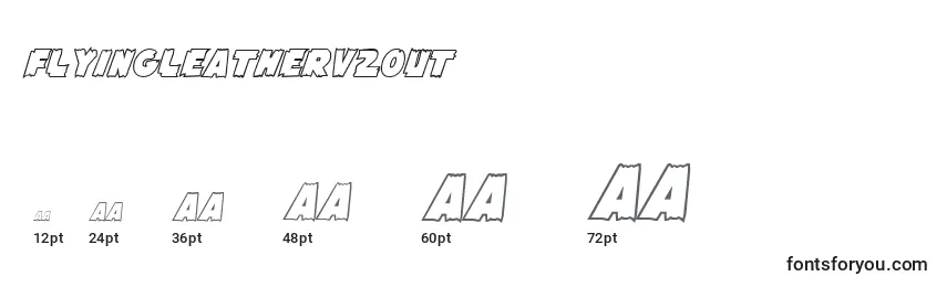 Flyingleatherv2out Font Sizes