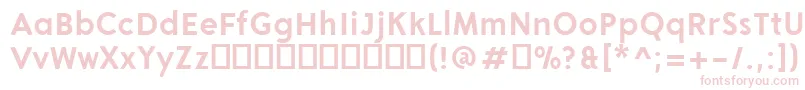 AronGrotesqueBold Font – Pink Fonts