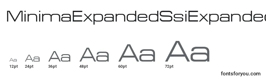 MinimaExpandedSsiExpanded Font Sizes