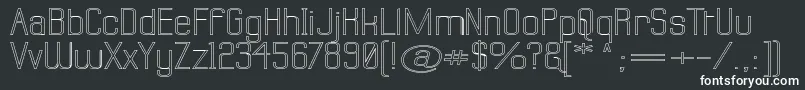Labtswo Font – White Fonts on Black Background