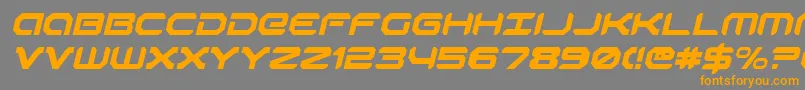 More about RobotaurItalic Font RobotaurItalic Font – Orange Fonts on Gray Background