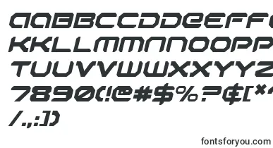  RobotaurItalic font