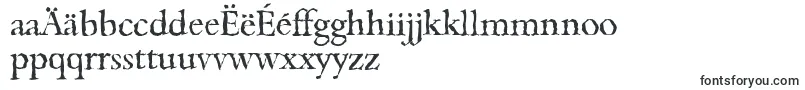 フォントBambergrandomRegular – マケドニア文字