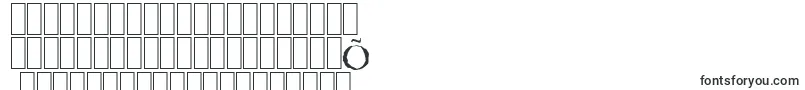 フォントBambergrandomRegular – アルメニア文字