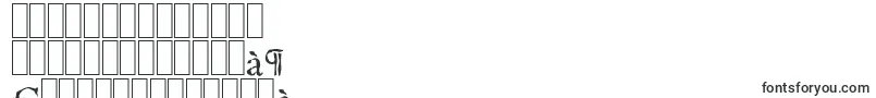 フォントBambergrandomRegular – シンハラ文字