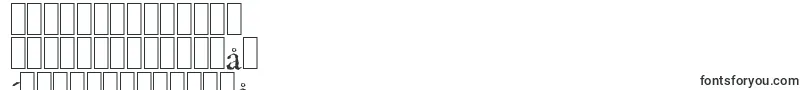 フォントBambergrandomRegular – 中国の文字（簡体字）
