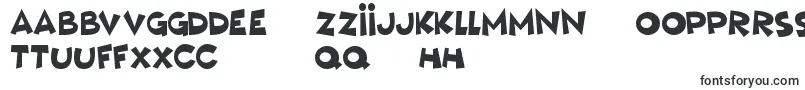 フォントMushyLove – ウズベク文字