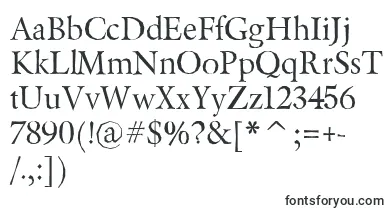 Berylium font – serif Fonts