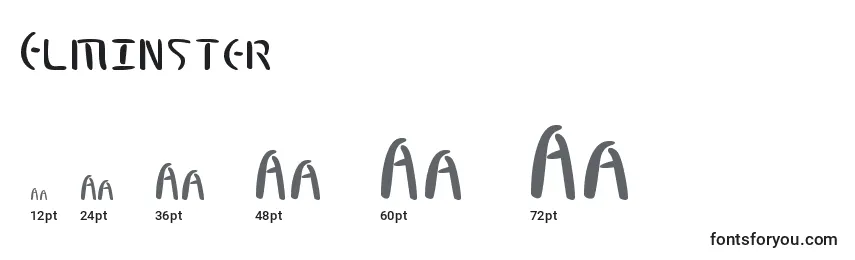 Elminster Font Sizes