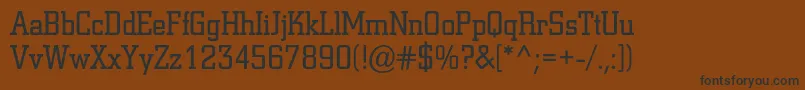 More about Coliseumc Font Coliseumc Font – Black Fonts on Brown Background