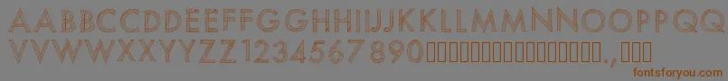 More about Pwscratchedfont Font Pwscratchedfont Font – Brown Fonts on Gray Background