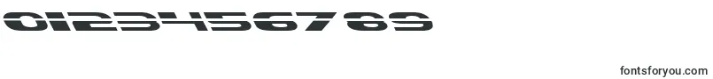 フォントExcelerateLeft – 数字と数値のためのフォント