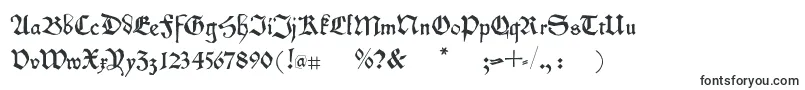Шрифт Kleinschwabach – оригинальные шрифты
