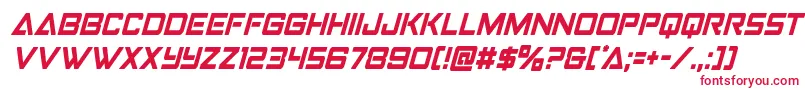 Strikefightercondital Font – Red Fonts