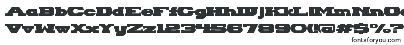 HackneyBlockRegular-fontti – täytetyt fontit