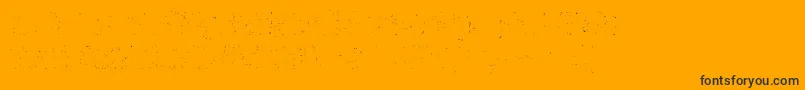 Graffiti5ctt-Schriftart – Schwarze Schriften auf orangefarbenem Hintergrund