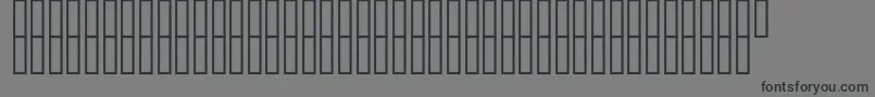 McsTopazHighSpoted Font – Black Fonts on Gray Background
