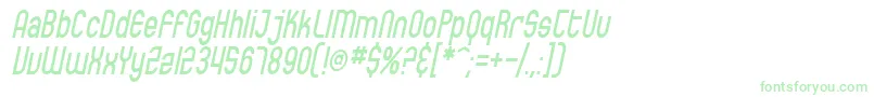 SfEccentricOpusCondensedOblique Font – Green Fonts