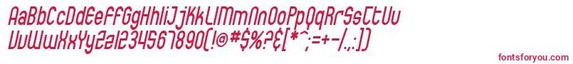 SfEccentricOpusCondensedOblique Font – Red Fonts