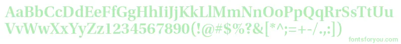 UtopiastdSemiboldsubh Font – Green Fonts