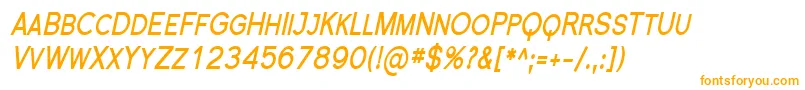 Подробнее о шрифте FlorencesansScCondBoldItalic Шрифт FlorencesansScCondBoldItalic – оранжевые шрифты на белом фоне