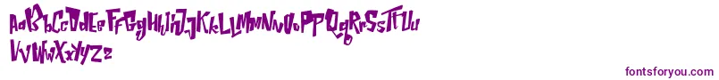 NepternHarbourFree Font – Purple Fonts on White Background