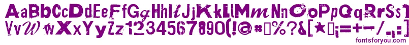 PlakkenRegular Font – Purple Fonts