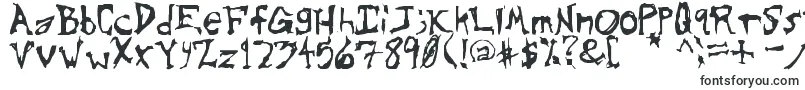 SinisterPlot-fontti – muotifontit
