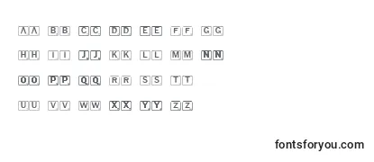 Обзор шрифта Scrabbles
