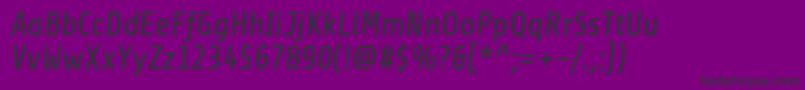 Шрифт ShareItalic – чёрные шрифты на фиолетовом фоне