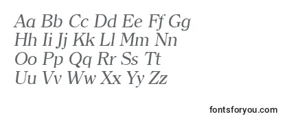 ClearfaceItalic Font
