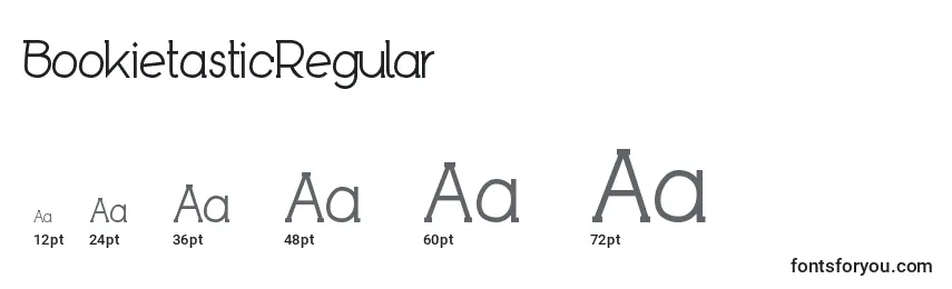BookietasticRegular Font Sizes