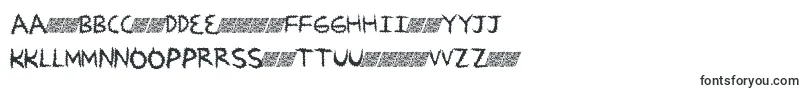 Zipdown-Schriftart – litauische Schriften