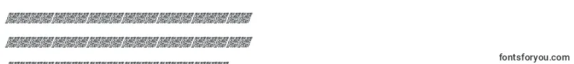 Zipdown-Schriftart – serbische Schriften