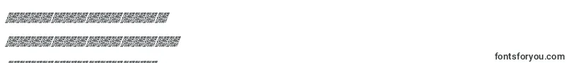 Zipdown-Schriftart – koreanische Schriften