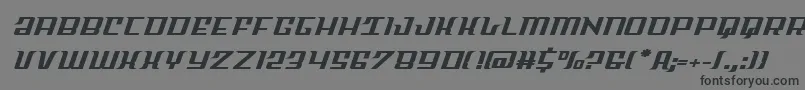 Skycabexpand Font – Black Fonts on Gray Background