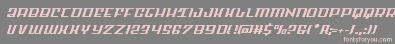 Skycabexpand Font – Pink Fonts on Gray Background