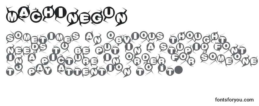 Machinegun Font