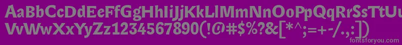 More about LexongothicBold Font LexongothicBold Font – Gray Fonts on Purple Background