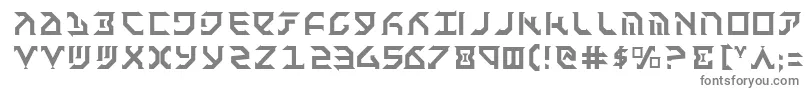 フォントFant – 白い背景に灰色の文字