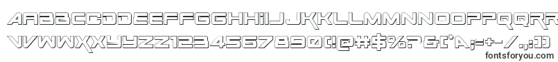SpaceRanger3DRegular Font – Ship Fonts
