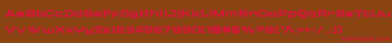 Cydoniacenturybold Font – Red Fonts on Brown Background